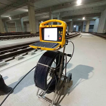 Inspection télévisée géo-détectable, de canalisations à Houdan