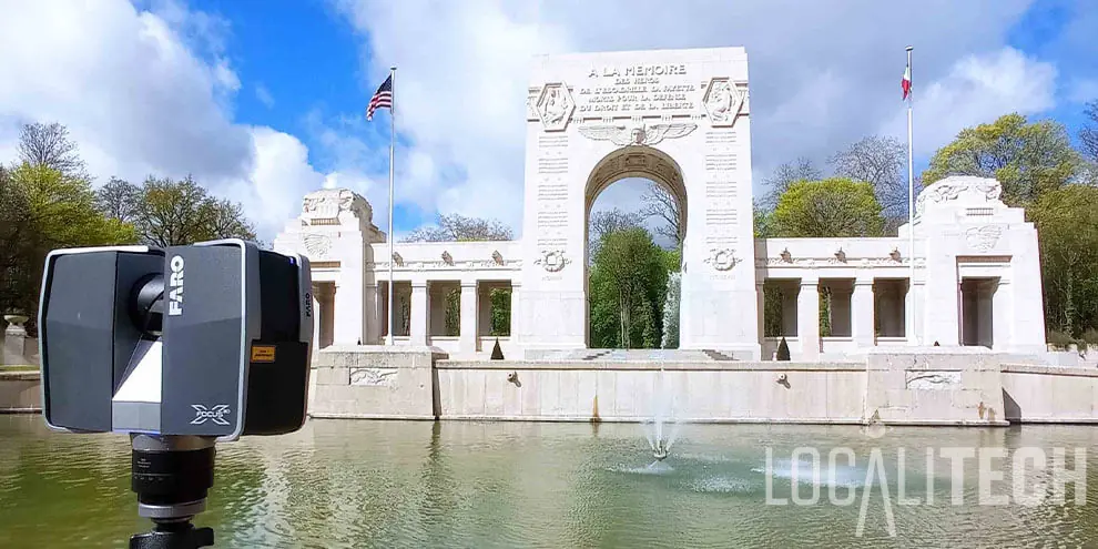 Scan 3D et Relevés 3D, détection de réseaux enterrés par géomètres topographes à Houdan Yvelines